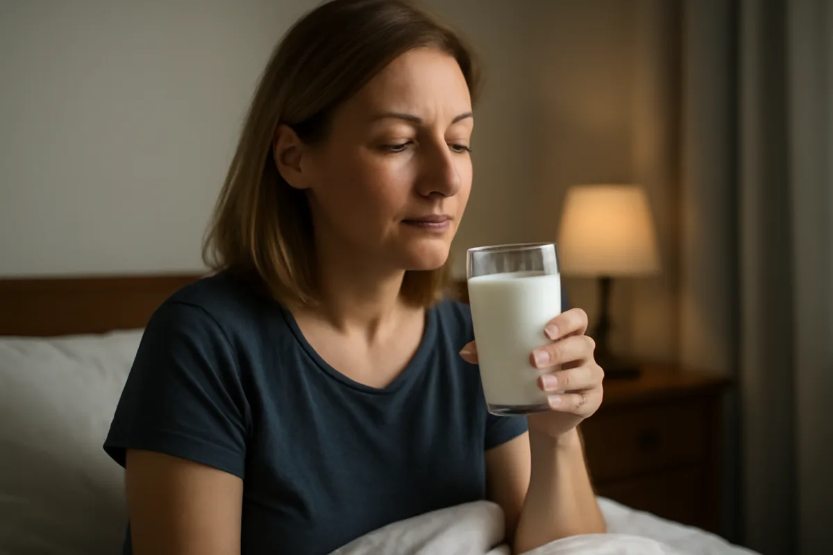 Bere kefir la sera prima di dormire: i benefici che non ti aspetti