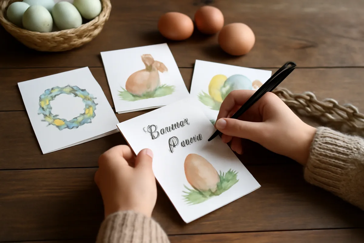 Biglietti augurali di Pasqua: il metodo per personalizzarli e renderli speciali
