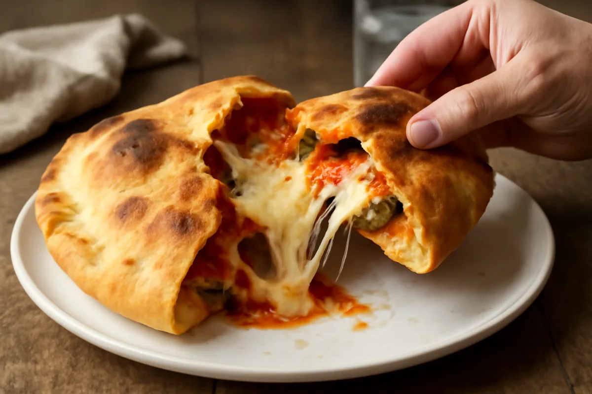 Calzone: ecco come ottenere il ripieno filante senza errori