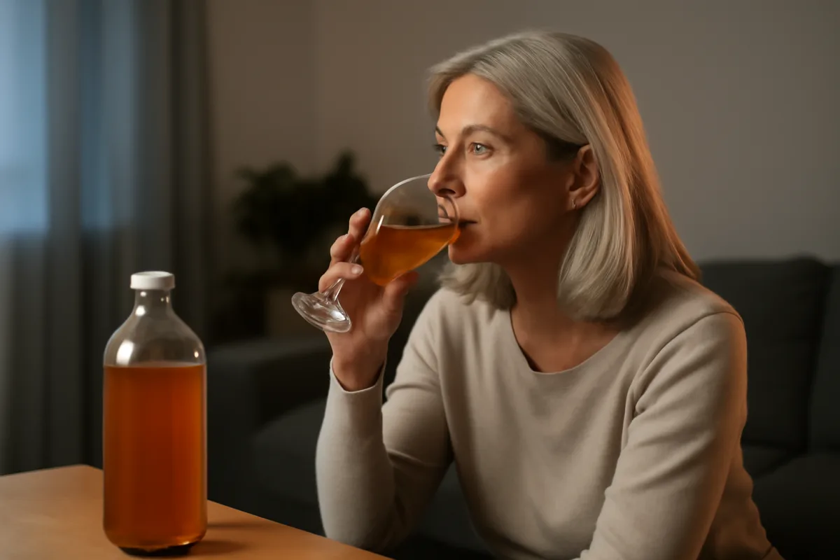 Kombucha la sera: i motivi per cui fa bene (e a chi)